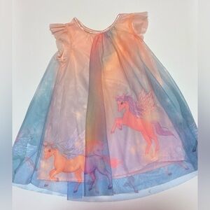 H&M Multicolor Unicorn Dress for Kids